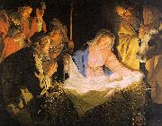 Adoration of the Shepherds Gerrit van Honthorst